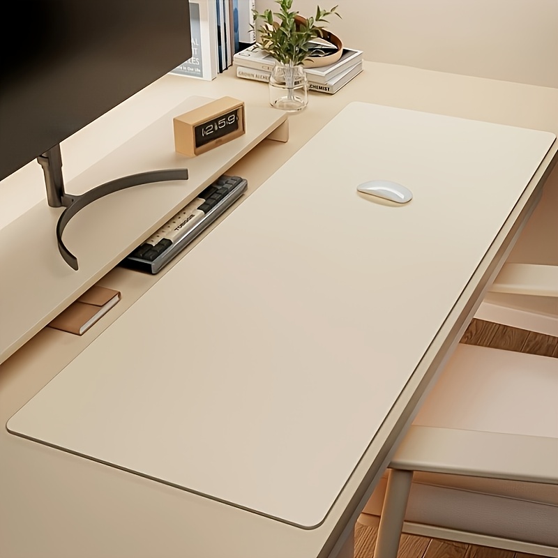 1pc Large Faux Leather Mouse P - Desk Pad Leather Large 리뷰 및 가격