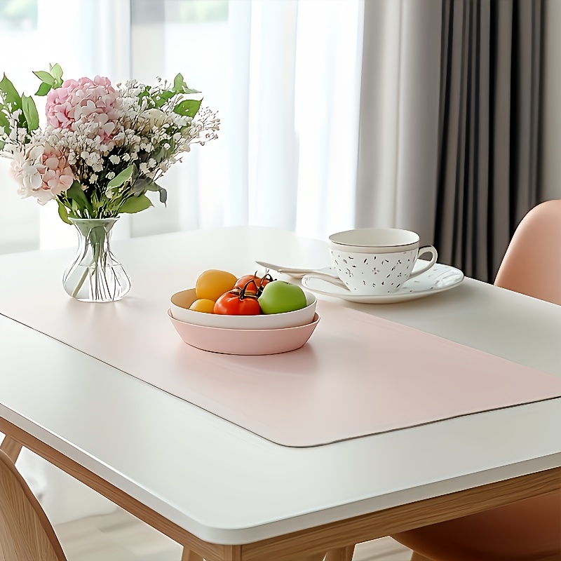 1pc Large Faux Leather Mouse P - Desk Pad Leather Large 리뷰 및 가격