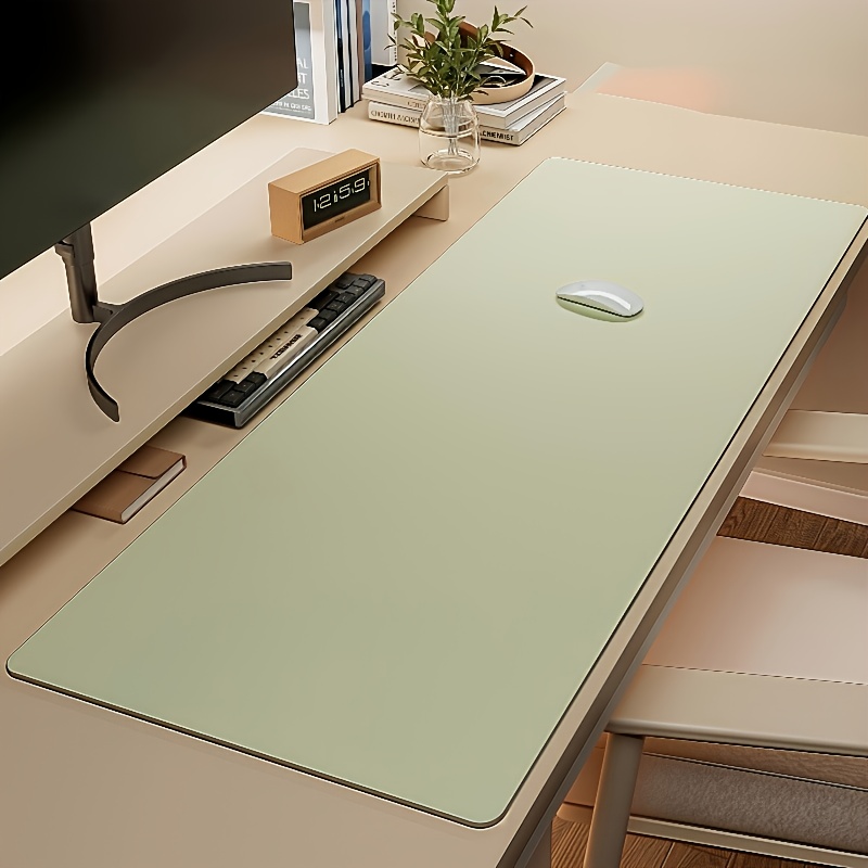 1pc Large Faux Leather Mouse P - Desk Pad Leather Large 리뷰 및 가격