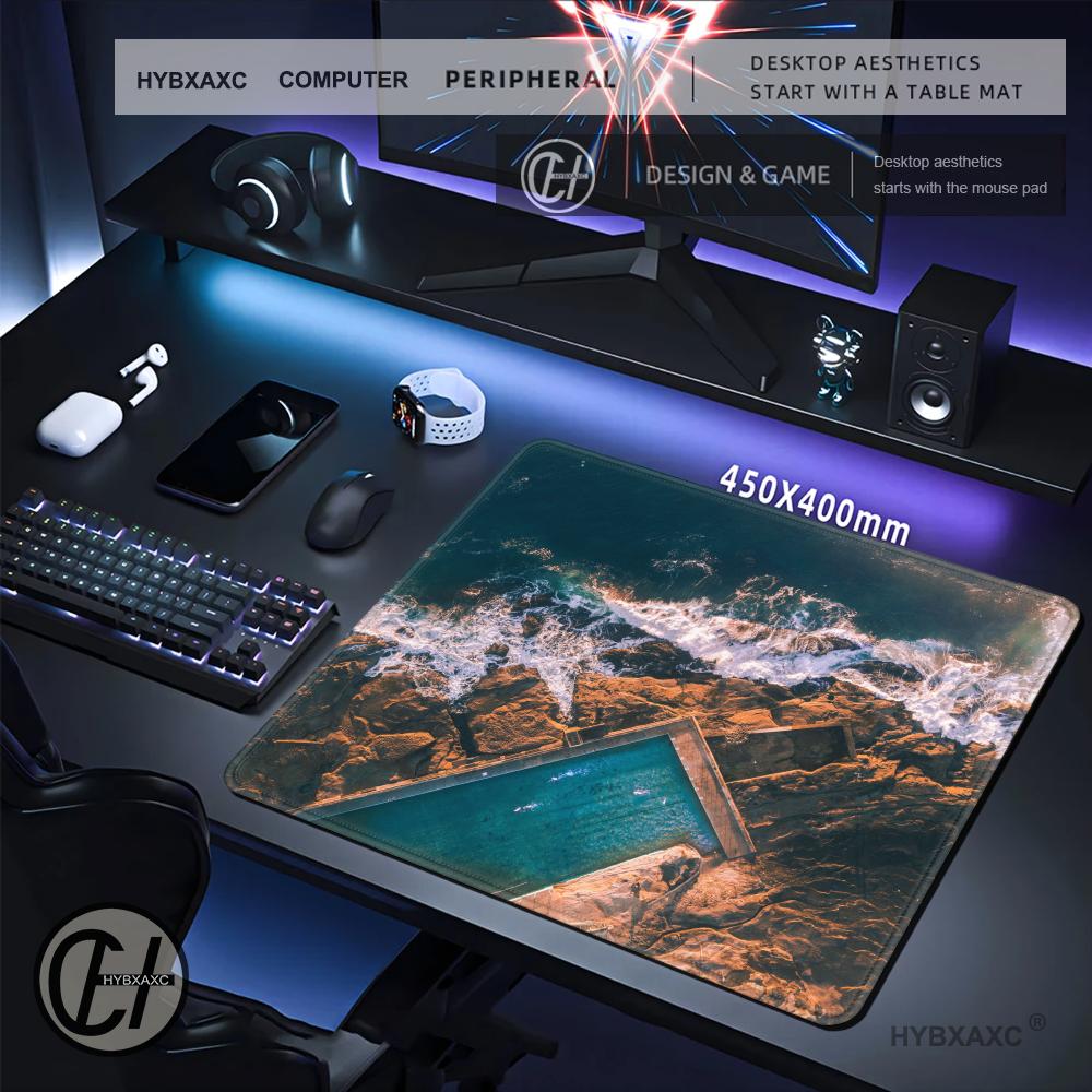 HYBXAXC MAerial Ocean Wave Mou - Desk Setup Photography 리뷰 및 가격