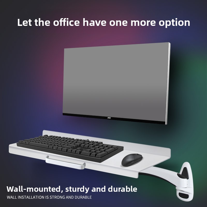 Industrial Wall Mounted Keyboa - Desk Setup With Keyboard Tray 리뷰 및 가격