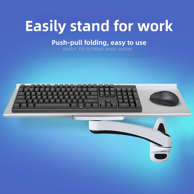 Industrial Wall Mounted Keyboa - Desk Setup With Keyboard Tray 리뷰 및 가격