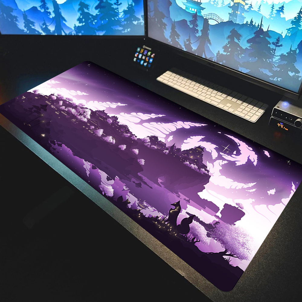 Moon and Stars Large Desk Mat  - Desk Setup Art 리뷰 및 가격