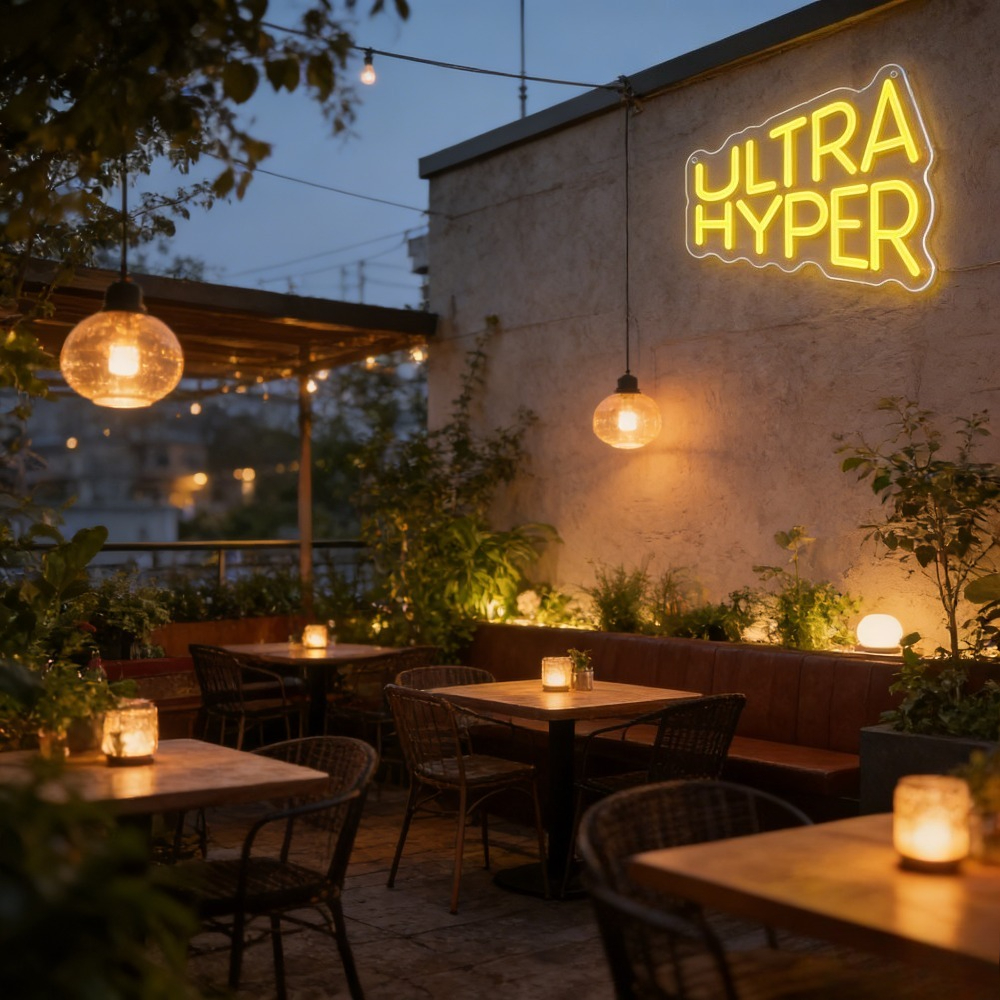 Ultra Hyper Neon Sign LED Wall - Desk Setup Art 리뷰 및 가격
