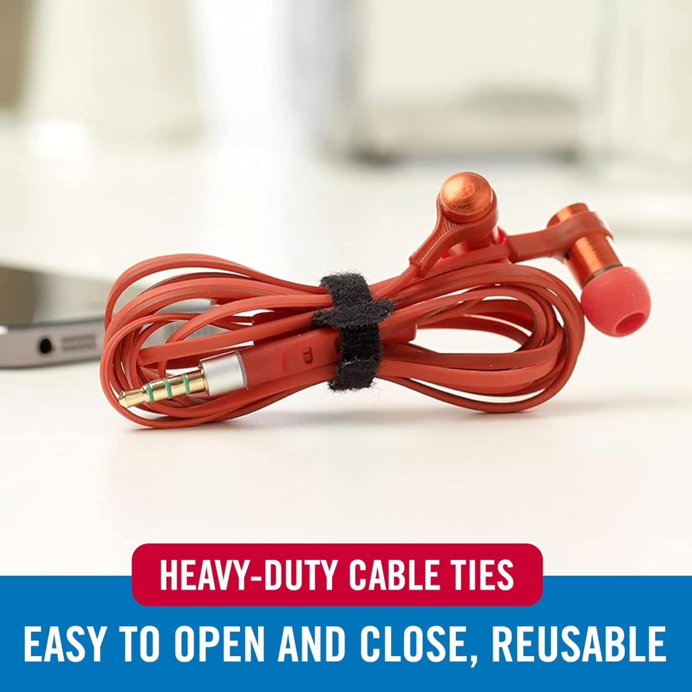 Heavy Duty Reusable Cable Ties - Desk Setup Tv 리뷰 및 가격
