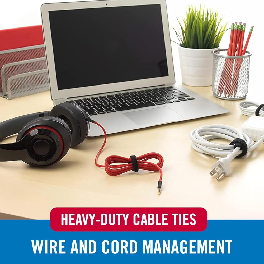 Heavy Duty Reusable Cable Ties - Desk Setup Tv 리뷰 및 가격