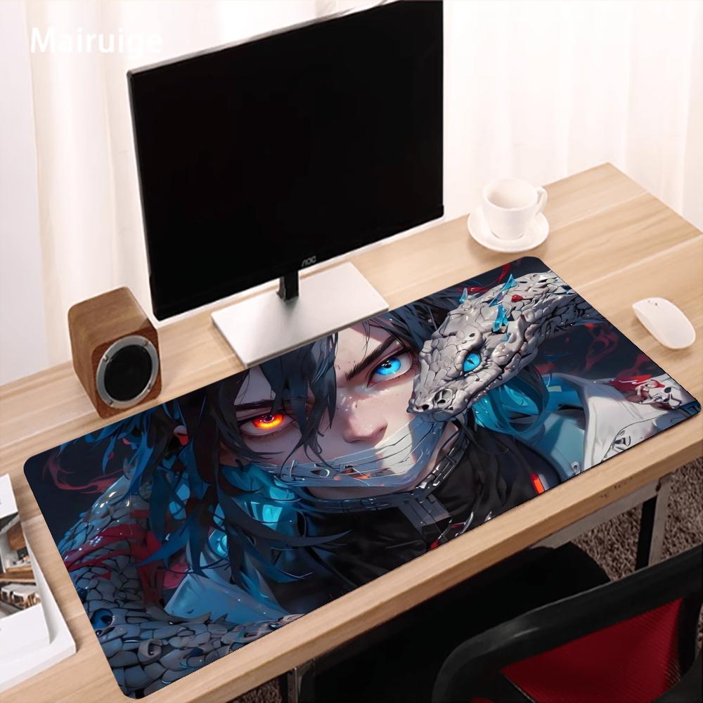 Iguro Obanai Mouse Pad Desk Ac - Desk Setup Rug 리뷰 및 가격