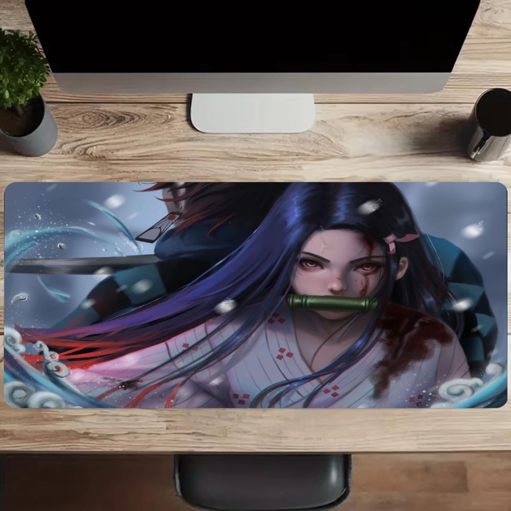 Iguro Obanai Mouse Pad Desk Ac - Desk Setup Rug 리뷰 및 가격