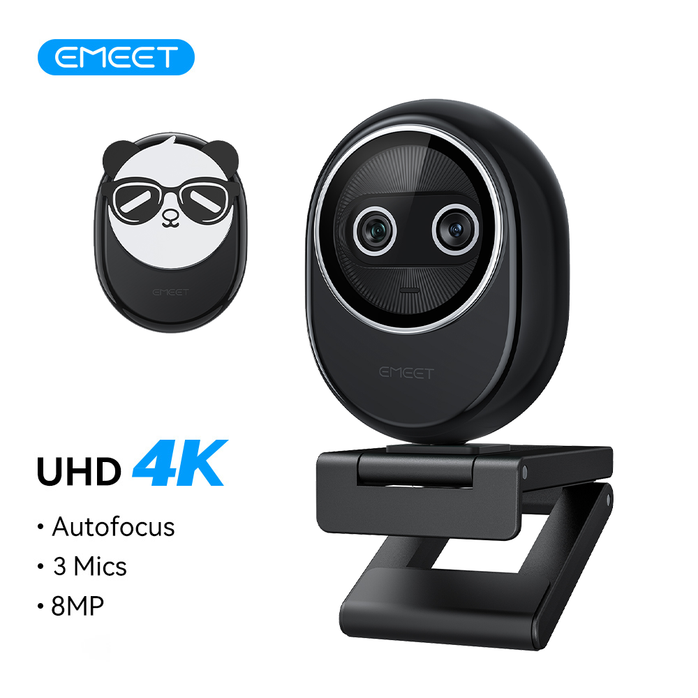 Webcam 4K EMEET Dual-Camera AI - Desk Setup Streaming 리뷰 및 가격