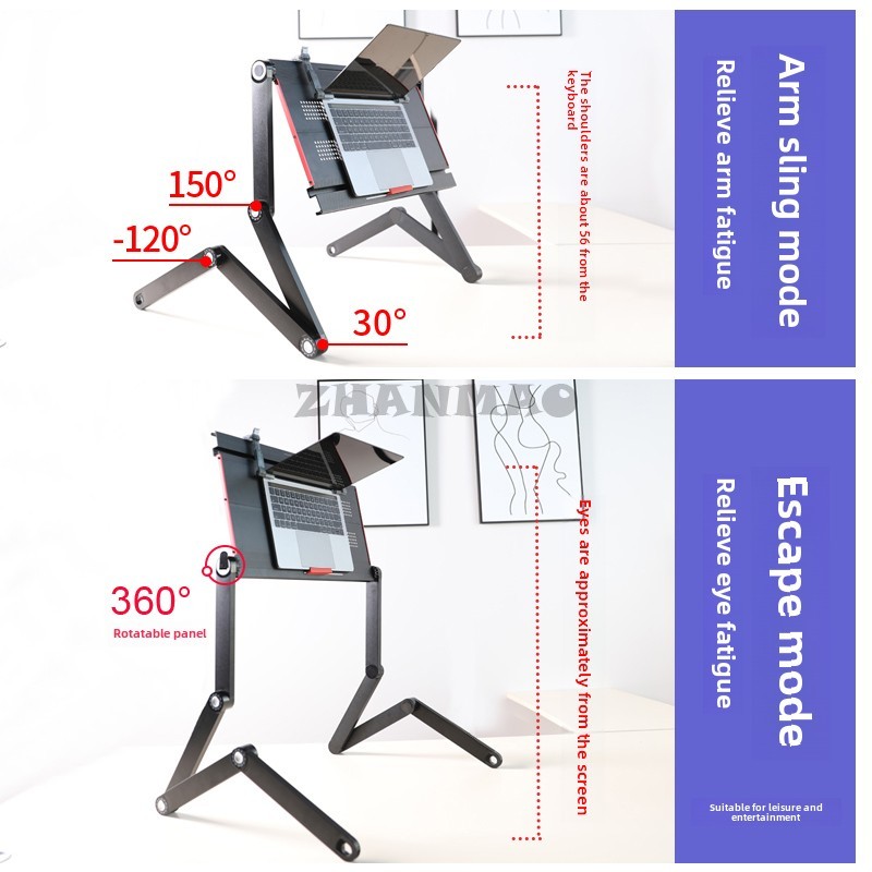 Lying Flat on The Bed, Laptop  - Desk Setup Ideas 리뷰 및 가격