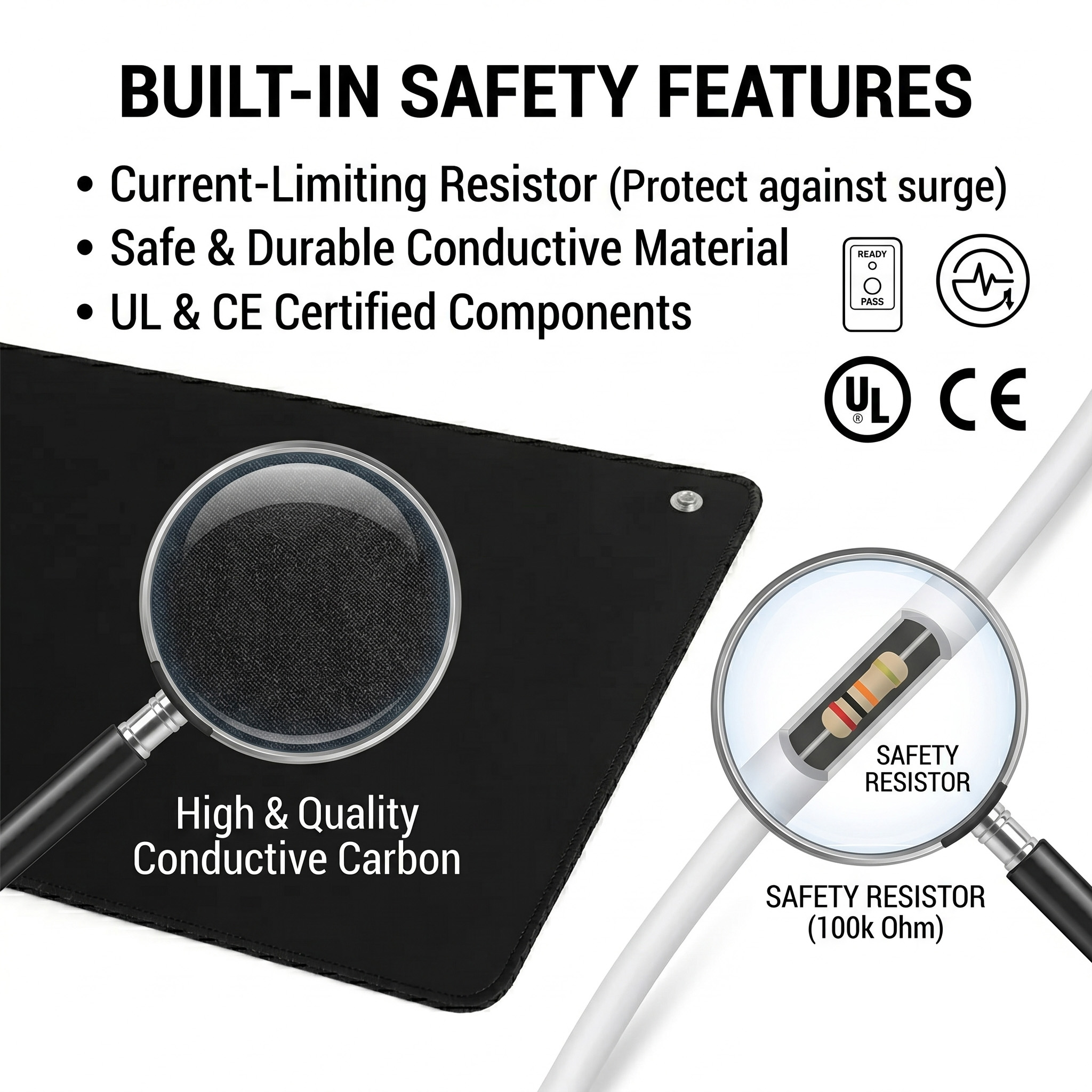 3mm PU Leather Grounding Mat E - Desk Pad Leather Large 리뷰 및 가격
