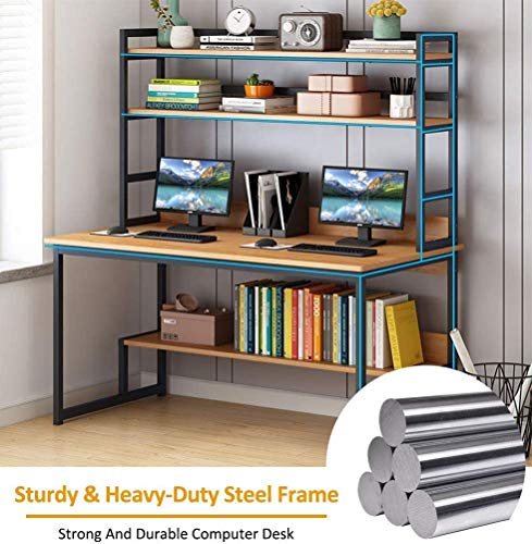 55-Inch Wide Computer Desk Wit - Desk Setup Nature 리뷰 및 가격